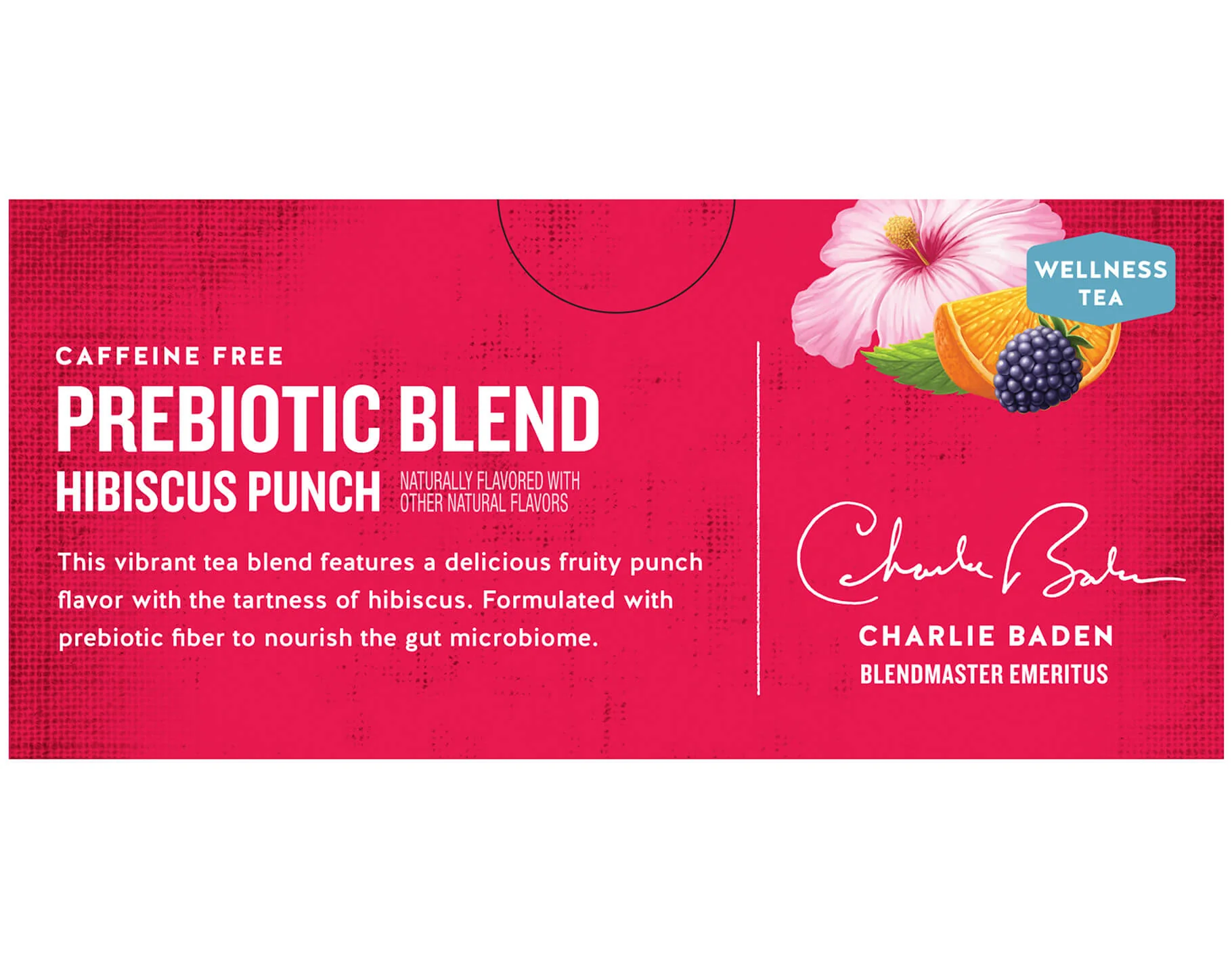 Prebiotic Blend Wellness Tea with Hibiscus - Image 3